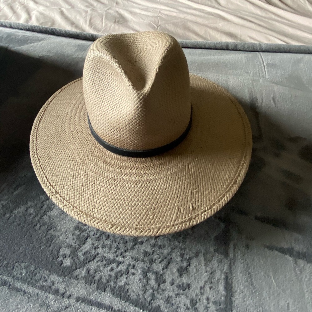 Janessa Leone Packable Straw Hat ‘Valentine’